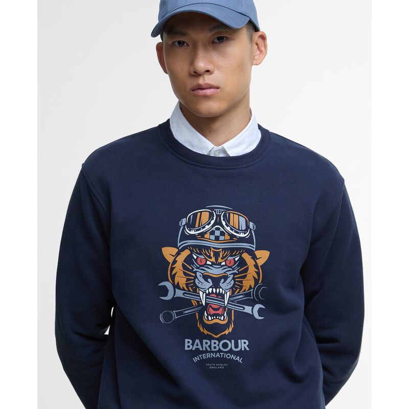 Barbour International Carlisle Graphic Sweatshirt image number 2